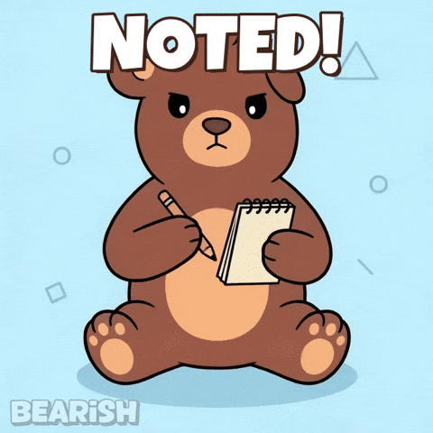 Bearish Writing